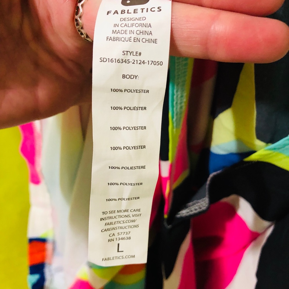 Fabletics Halter Open Back Romper🌸 - Picture 6 of 6